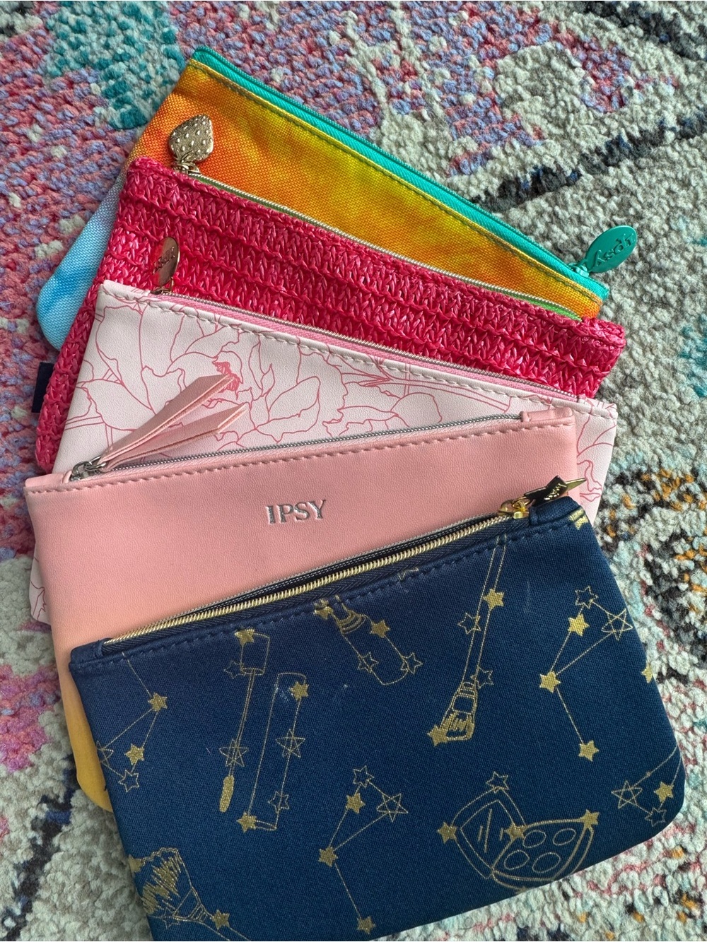 Lot of 20 Ipsy 2010s Glam Bags Makeup Pouches - Picture 8 of 13